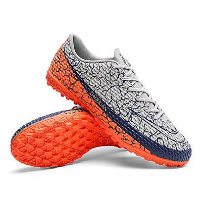 BINBINNIAO Vīriešu futbola apavi īpaši vieglie futbola zābaki, bērnu, zēnu kedas, neslīdoši AG/TF futbola apavi, liela izmēra 32-47
