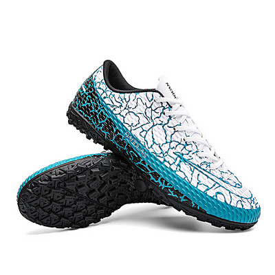 BINBINNIAO Vīriešu futbola apavi īpaši vieglie futbola zābaki, bērnu, zēnu kedas, neslīdoši AG/TF futbola apavi, liela izmēra 32-47