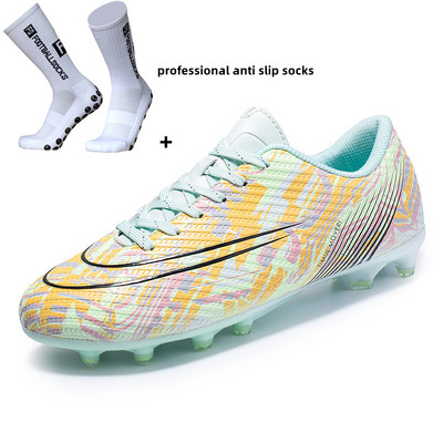 ALIUPS Profesionalus Dydis 34-45 Futbolo Batai Vyriški Vaikai Berniukai AG Futbolo Batai Sportbačiai Futbolo apkabos