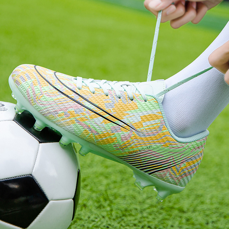 ALIUPS Profesionalus Dydis 34-45 Futbolo Batai Vyriški Vaikai Berniukai AG Futbolo Batai Sportbačiai Futbolo apkabos