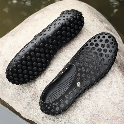 2021. gada vasaras unisex sandales, koka tupeles Dārza apavi sievietēm, jauni, gaiši, želejveida apavi, čības Vīriešu pludmales ūdens apavi, mīkstas plakanas