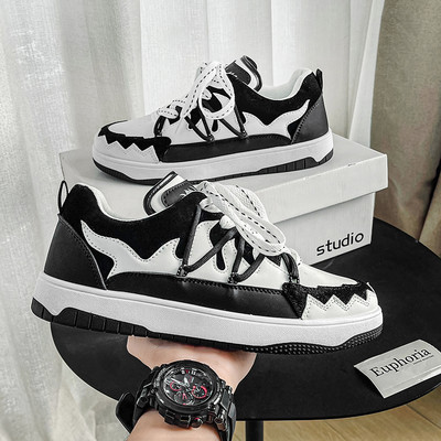 2023 Kuum mood Rohelised rulajalatsid Meeste tänavarõivad Hip Hopi tossud meestele Disainer Platvorm Meeste ketsid zapatos hombre