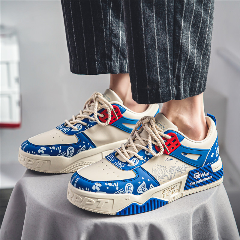 Vyriški sportbačiai Patogūs klasikiniai laisvalaikio čiuožimo batai Vyriški madingi neslystantys odiniai riedlenčių batai Zapatos De Hombre