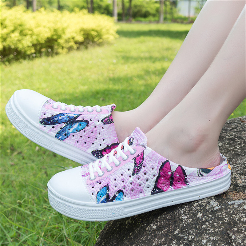 Ženske papuče Ljetne klompe Šuplje sandale za vanjski bazen Vrt Cipele za plažu Japanke za tuširanje u vodi Lagane mazge