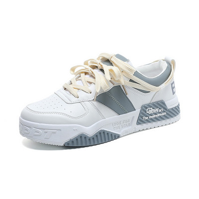 Mada Yellow Star Chunky Vyriški riedlentės sportbačiai Neslystantys kvėpuojantys vyriški laisvalaikio sportiniai batai Patogūs vyriški madingi sportbačiai