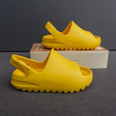 Baby Toddler Παιδιά Ενήλικες Slip-On Μόδα σανδάλια για αγόρια κορίτσια Αφρός παραλίας Summer Slides Bone Resin Παιδιά ελαφριά παπούτσια νερού