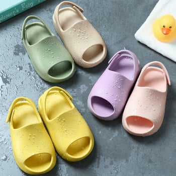 Baby Toddler Παιδιά Ενήλικες Slip-On Μόδα σανδάλια για αγόρια κορίτσια Αφρός παραλίας Summer Slides Bone Resin Παιδιά ελαφριά παπούτσια νερού