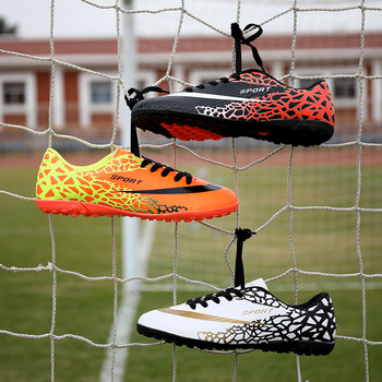 Ανδρικά παπούτσια ποδοσφαίρου Society Αντιολισθητικά παπούτσια ποδοσφαίρου ποδοσφαίρου χλοοτάπητα Παπούτσια ποδοσφαίρου Παιδικά αγόρια TF/FG προπόνηση αθλητικά παπούτσια σάλας