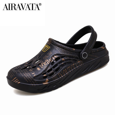 Vīrieši Sieviešu Sandales Elpojošas Mājas Čības Āra Mode Ikdienas kedas Dārza koka tupeles Trekinga apavi Liela izmēra Bezmaksas piegāde