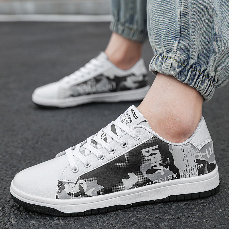 2022 m. Naujos mados „Graffiti“ vyriški čiuožimo batai dideli 47 dydžio kvėpuojantys sportbačiai vyriški, suvarstomi žemi unisex sportbačiai, krepšelis homme