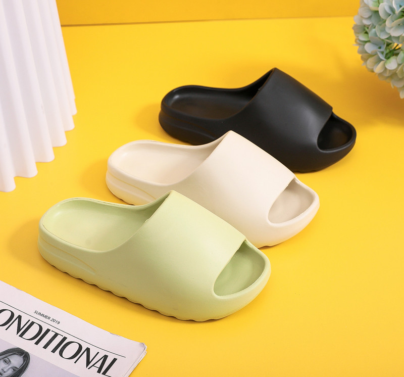 Vasaras Čības Sieviešu Ikdienas Pludmales Sandales Vīriešu Slīd Biezas Platformas Čības Pretslīdes Mājas Vīriešu Čības Sieviešu Apavi Oriģināls