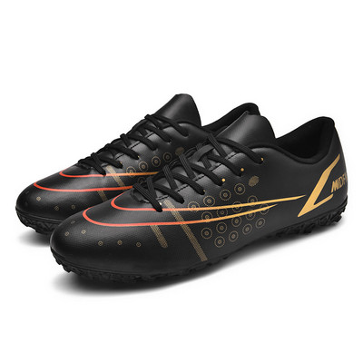 Jauni zili vīriešu futbola apavi Ērti, neslīdoši bērnu futbola apavi Elpojoši vīriešu futbola apavi Zapatos De Futbol