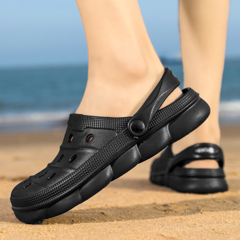Férfi papucs csúszásgátló női szandál férfi divat puha talp EVA pár papucs kültéri strandszandál férfi papucs platform