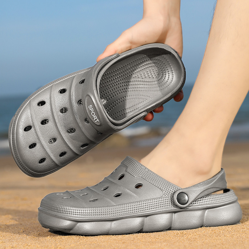 Férfi papucs csúszásgátló női szandál férfi divat puha talp EVA pár papucs kültéri strandszandál férfi papucs platform