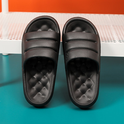 Čības Sievietēm Ērtas Mīkstas EVA Slaidi Bieza Platforma Mājas Apavi Sievietēm Vasaras Sandales Sieviešu Vannas istabas Neslīdošas čības