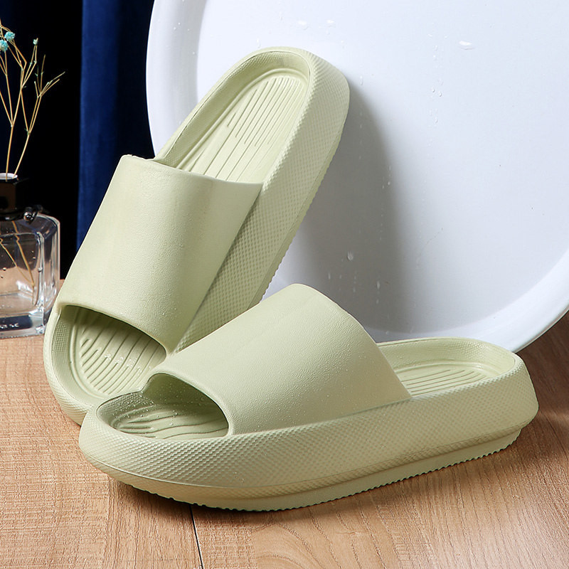 Vasaras čības Sieviešu Eva Platformas Kurpes Sieviešu Ikdienas Pludmales Sandales Sieviešu Slaidi Mīkstas zoles iekštelpu Vīriešu Mute Neslīdoši Mājas Apavi