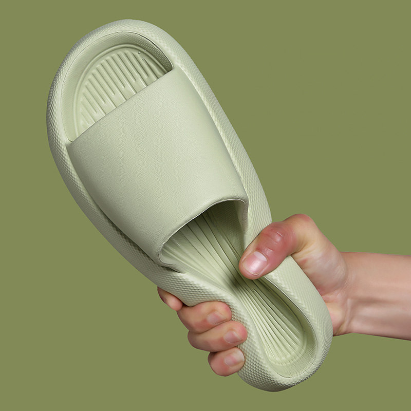 Vasaras čības Sieviešu Eva Platformas Kurpes Sieviešu Ikdienas Pludmales Sandales Sieviešu Slaidi Mīkstas zoles iekštelpu Vīriešu Mute Neslīdoši Mājas Apavi