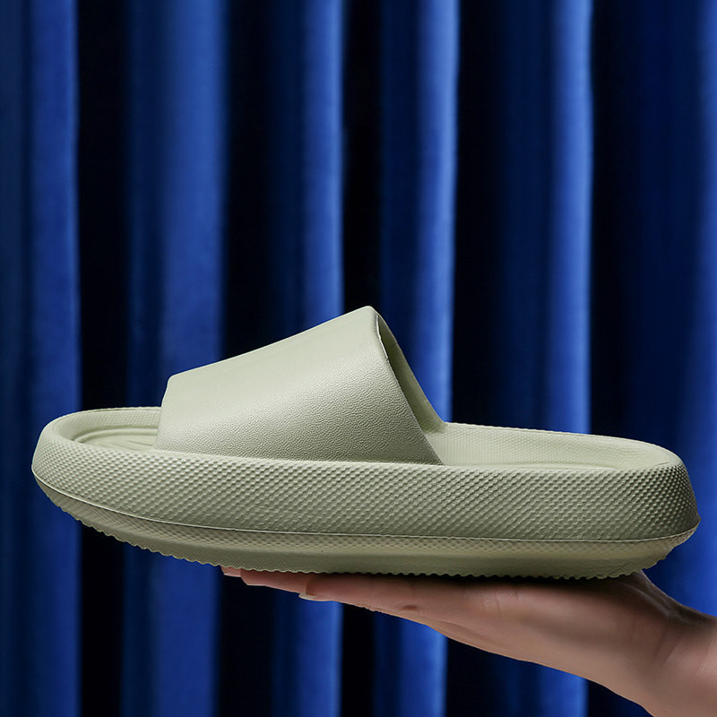 Vasaras čības Sieviešu Eva Platformas Kurpes Sieviešu Ikdienas Pludmales Sandales Sieviešu Slaidi Mīkstas zoles iekštelpu Vīriešu Mute Neslīdoši Mājas Apavi