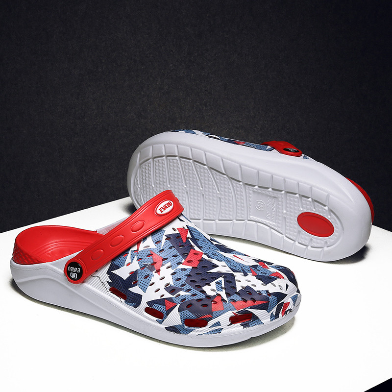 Unisex Sandalai Lauko Paplūdimio Batai Vyriški Šlepetės Sandalijos Klumpės Moteriškos Sodo Vandens Batai Vasaros šviesa