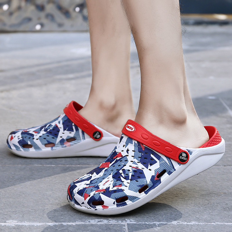 Unisex Sandalai Lauko Paplūdimio Batai Vyriški Šlepetės Sandalijos Klumpės Moteriškos Sodo Vandens Batai Vasaros šviesa