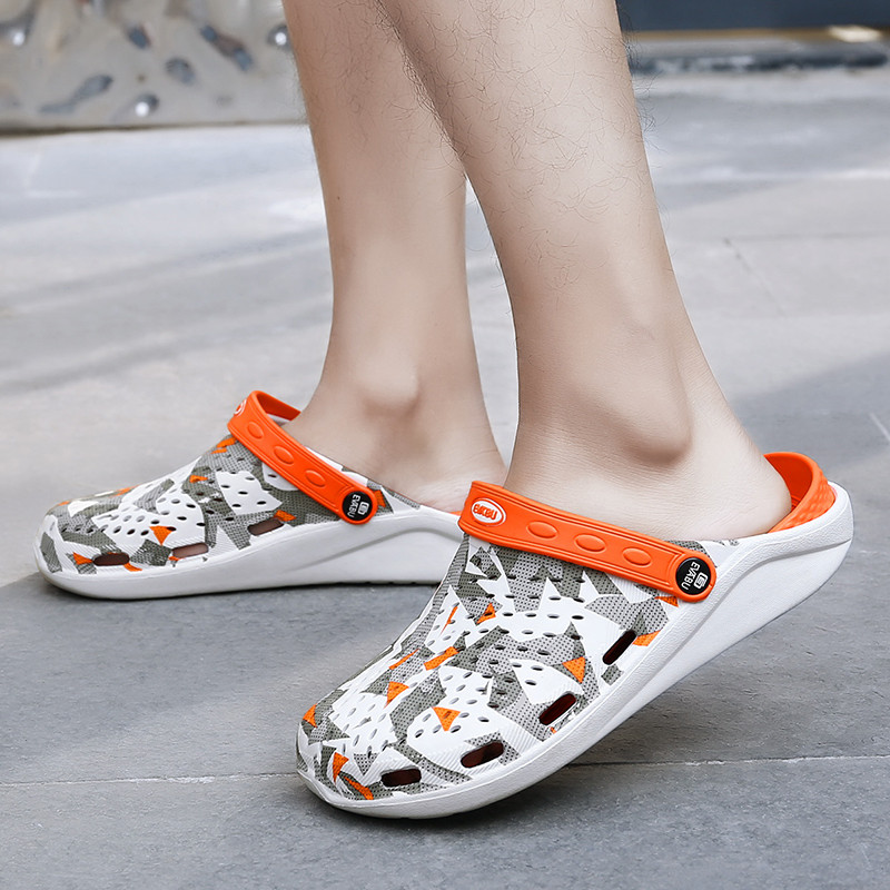 Unisex Sandalai Lauko Paplūdimio Batai Vyriški Šlepetės Sandalijos Klumpės Moteriškos Sodo Vandens Batai Vasaros šviesa