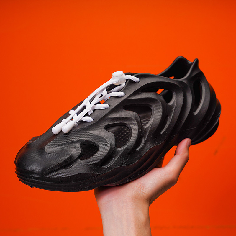 2023. aasta uued suvised meeste sandaalid, kerged rannajalatsid, meeste sussid, välistingimustes kasutatavad libisemisvastased, kulumiskindlad nööritavad tossud, meeste aiakingad