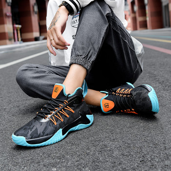 Горещи модерни баскетболни обувки Мъжки маратонки Streetwear Basketball Culture Спортни обувки Мъжки висококачествени състезателни спортни обувки