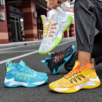 Горещи модерни баскетболни обувки Мъжки маратонки Streetwear Basketball Culture Спортни обувки Мъжки висококачествени състезателни спортни обувки
