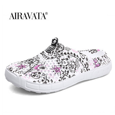 Дамски ежедневни сабо Дишащи плажни сандали Чехли за Свети Валентин Летни дамски джапанки Обувки Домашни обувки за унисекс