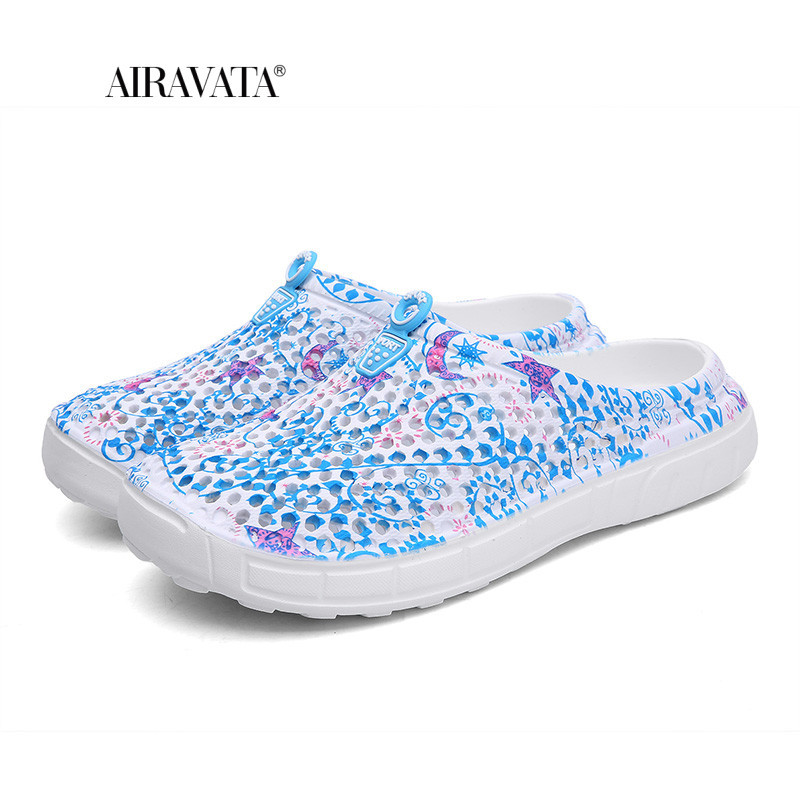 Női alkalmi klumpák Légáteresztő Strandszandálok Valentin papucsok Nyári Slip On Női Flip Flop Cipők Otthoni Cipők Unisex számára