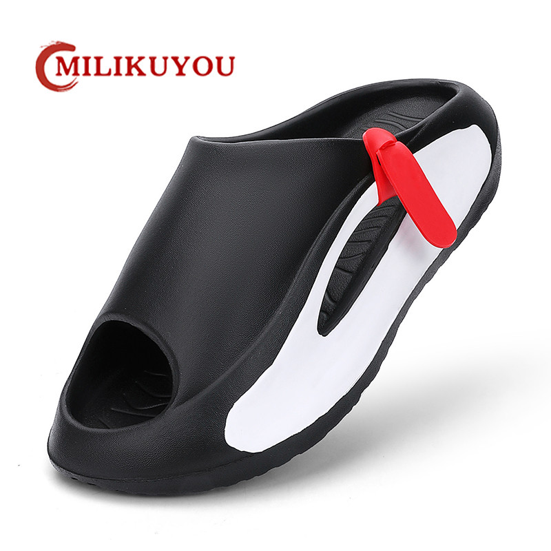 Nova moda za žene Muškarci Papuče za plažu za unutarnje vanjske prozračne meke cipele za slobodno vrijeme EVA tobogani Japanke Ljetne uniseks sandale