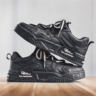 Populiariausi vyriški laisvalaikio batai madingi prabangūs dizaineriai juodi lauko sportiniai riedlenčių batai vyriški balti treniruokliai lėkštės formos sportbačiai