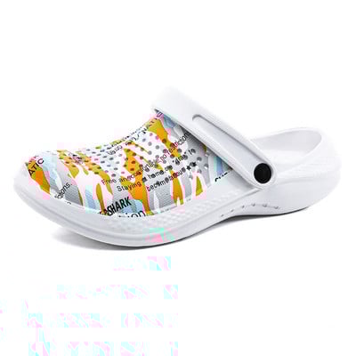 Originalne ljetne muške sandale Lagane EVA ležerne klompe Muške vrtne cipele 2023 Nove cipele za plažu na otvorenom Muške ravne papuče