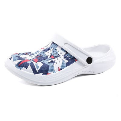 Originalne ljetne muške sandale Lagane EVA ležerne klompe Muške vrtne cipele 2023 Nove cipele za plažu na otvorenom Muške ravne papuče