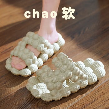 Litchi Мъжки Дамски чехли Леки ежедневни обувки Femal Fashion Indoor Home Slides Summer Platform Unisex Outdoor Beach Sandals