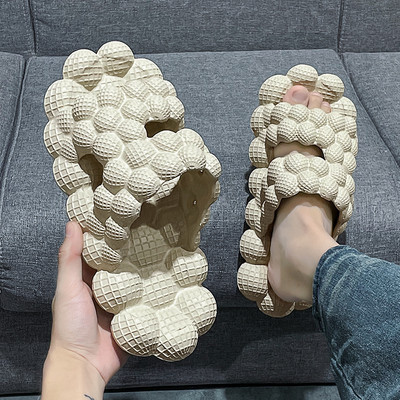 Litchi vīriešu sieviešu čības Viegli ikdienas apavi Sieviešu modes iekštelpu slīdkalniņi Vasaras platforma Unisex āra pludmales sandales