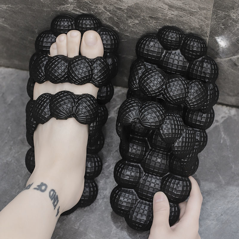 Litchi vīriešu sieviešu čības Viegli ikdienas apavi Sieviešu modes iekštelpu slīdkalniņi Vasaras platforma Unisex āra pludmales sandales