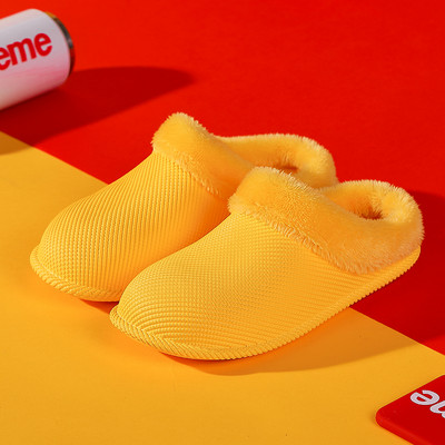 Zimske papuče Ženske muške sandale 2022 Ležerne vodootporne pamučne cipele Mekano dno Topli tobogani EVA protuklizne plišane kućne papuče