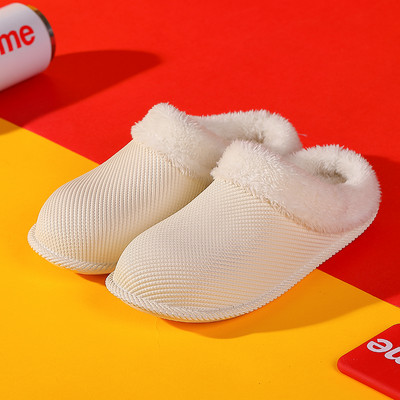 Zimske papuče Ženske muške sandale 2022 Ležerne vodootporne pamučne cipele Mekano dno Topli tobogani EVA protuklizne plišane kućne papuče