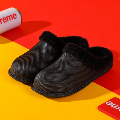Zimske papuče Ženske muške sandale 2022 Ležerne vodootporne pamučne cipele Mekano dno Topli tobogani EVA protuklizne plišane kućne papuče