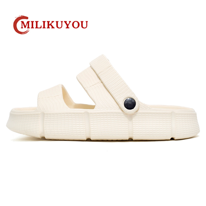 Lagane muške papuče Ljetne muške cipele za plažu 2023. za muškarce Sandale za plivanje na otvorenom Mekane neklizajuće sportske muške papuče za plažu s platformom