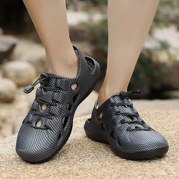 Γνήσια ανδρικά σανδάλια ελαφριά σανδάλια παραλίας Ανδρικά παπούτσια καθημερινά 2023 Άνετα ανδρικά παπούτσια νερού EVA Slides για εξωτερικούς χώρους Zapatos Hombre