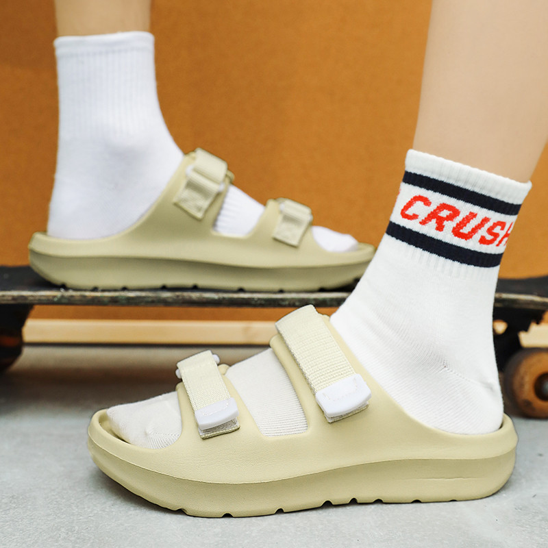 Originalne ženske muške papuče Meke sandale Ženske plaže EVA tobogani Dizajnerske muške japanke Ljetne muške sandale 2022 Ležerne cipele