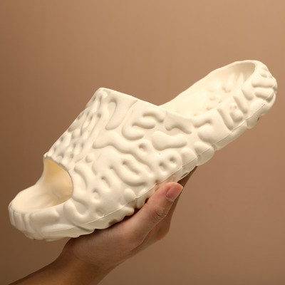 2023. gada vasaras vīriešu čības biezas platformas vannas istabai mājas čības vīriešiem mīksta zole EVA iekštelpu slidkalniņi Vīriešu sandales Neslīdošas čības