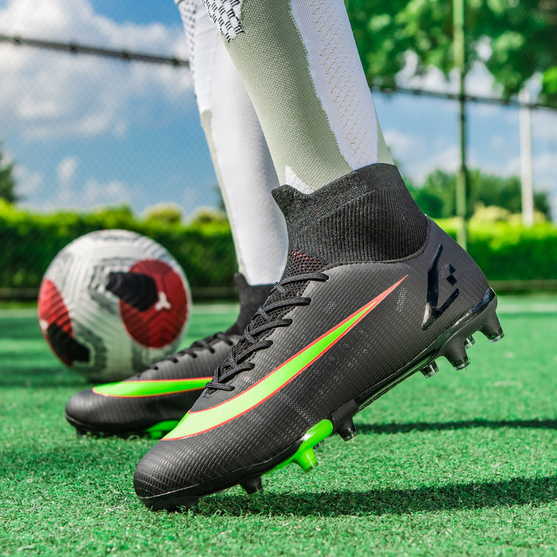 Kokybiški futbolo batai futbolo batai didmeninė prekyba C.Ronaldo Assassin Chuteira Campo TF/AG futbolo sportbačiai Futsal treniruočių batai