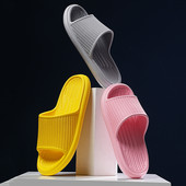 Oriģinālās Sieviešu Vīriešu Čības Modes Mājas Čības Vīriešu EVA Vannas Slaidi Vīriešu Sandales 2023 Vasaras Iekštelpu Neslīdošas Mīkstas Flip Flops