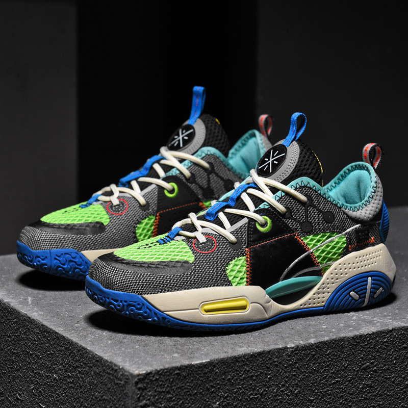 Meeste spordijalatsid neli hooaega õues vaba aja spordijalatsid korvpallijalatsid meeste kõrged hingavad jooksu originaalspordijalatsid