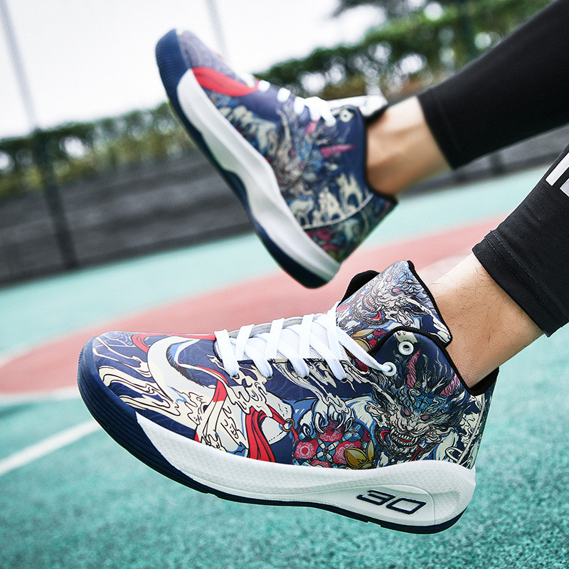 Augstākās klases vīriešu basketbola apavi Platforma Sieviešu sporta apavi Modes apdrukātas basketbola kedas Superstar Unisex Basket Shoes