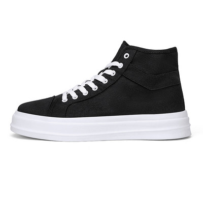 Izmērs 36-46 Fashion Green vīriešu skeitborda apavi Audekla augstas augšdaļas sporta apavi vīriešiem, vieglas, elpojošas, lielas sporta čības vīriešiem