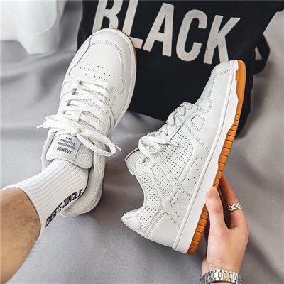 Топ мъжки ежедневни обувки Модни луксозни дизайнерски черни обувки за скейтборд на открито Мъжки бели маратонки Plate-forme маратонки